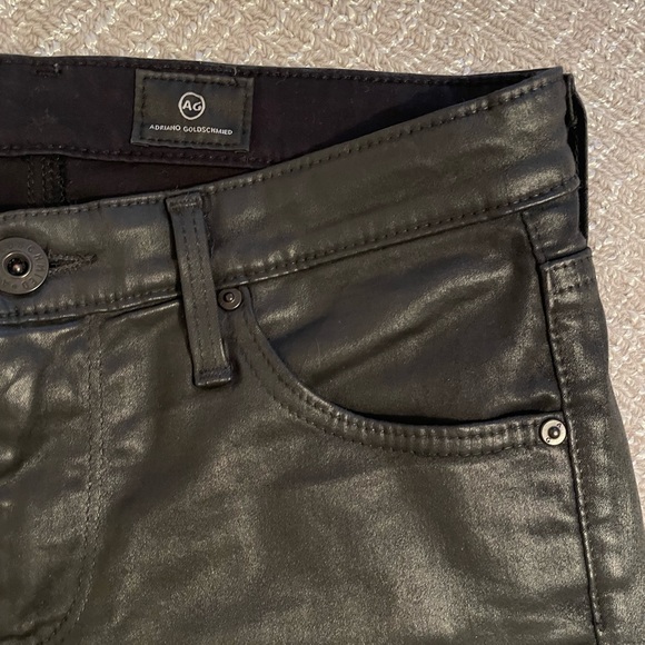 AG the legging ankle skinny leather jeans - Picture 8 of 14